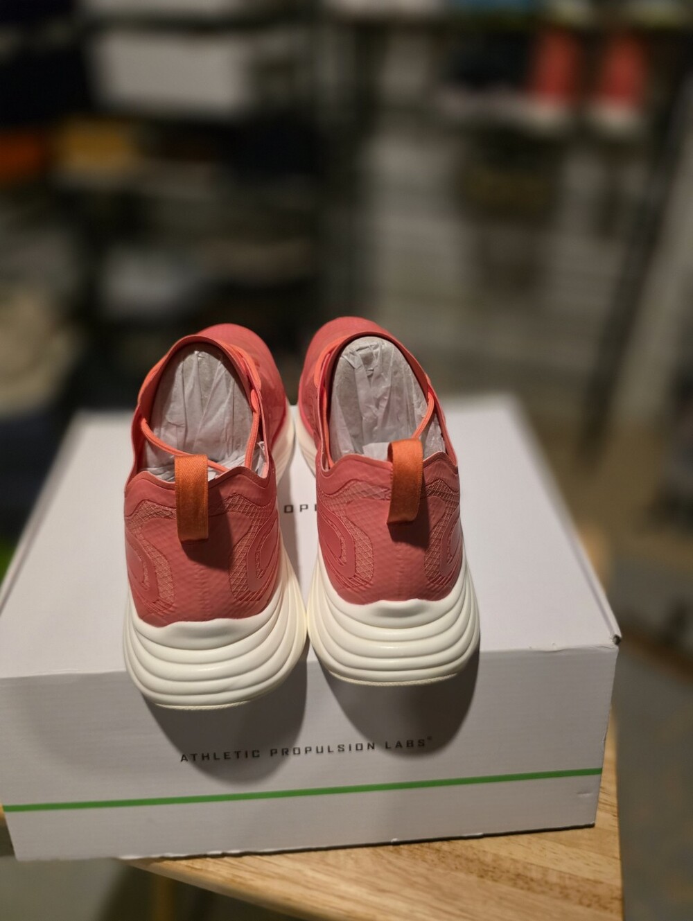 APL Coral Pink TechLoom Training Sneakers - Picture 6 of 7